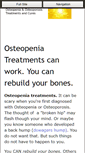 Mobile Screenshot of osteopenia3.com
